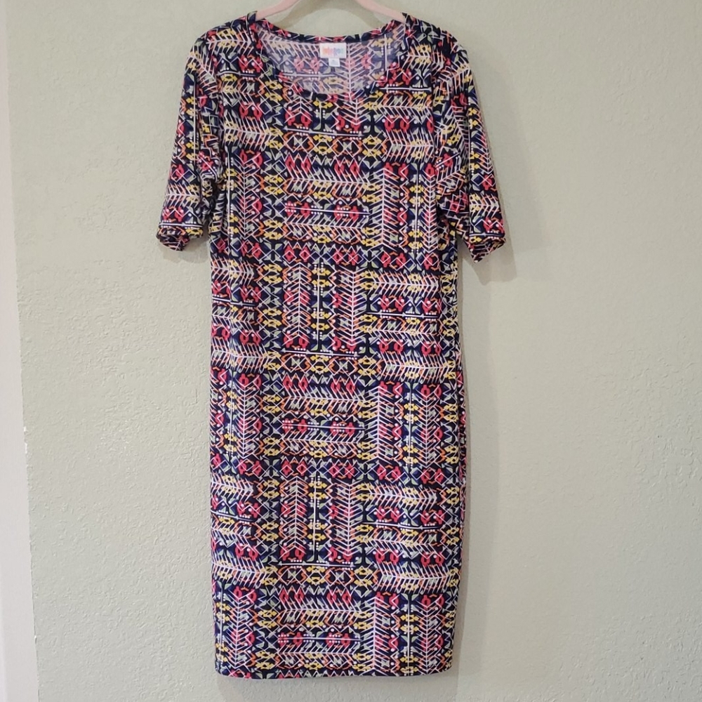 LulaRoe Tribal Print Dress Size XL